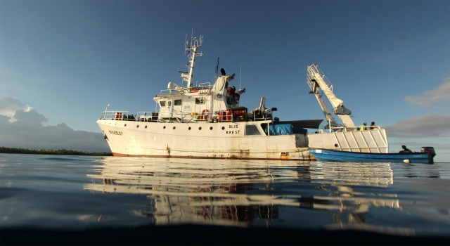 L'Alis, navire océanographique de l'IRD
